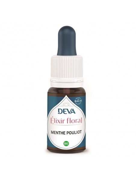 Image principale de Menthe pouliot Bio - Protection et Clarté mentale Elixir floral 15 ml - Deva