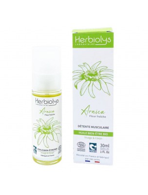 Image de Huile d'Arnica Bio - Macération calmante 30 ml - Herbiolys depuis PrestaBlog