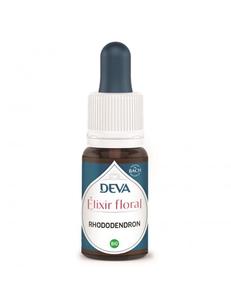 Achetez Rhododendron Bio - Joie et Réconfort Elixir floral 15 ml - Deva à l'herboristerie Louis Image principale de Rhododendron Bio - Joie et Réconfort Elixir floral 15 ml - Deva