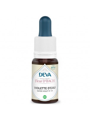 Image de Violette d'eau Bio - Amabilité et Humilité Élixir Floral de Bach 15 ml - Deva depuis Achetez les produits Deva à l'herboristerie Louis (4)