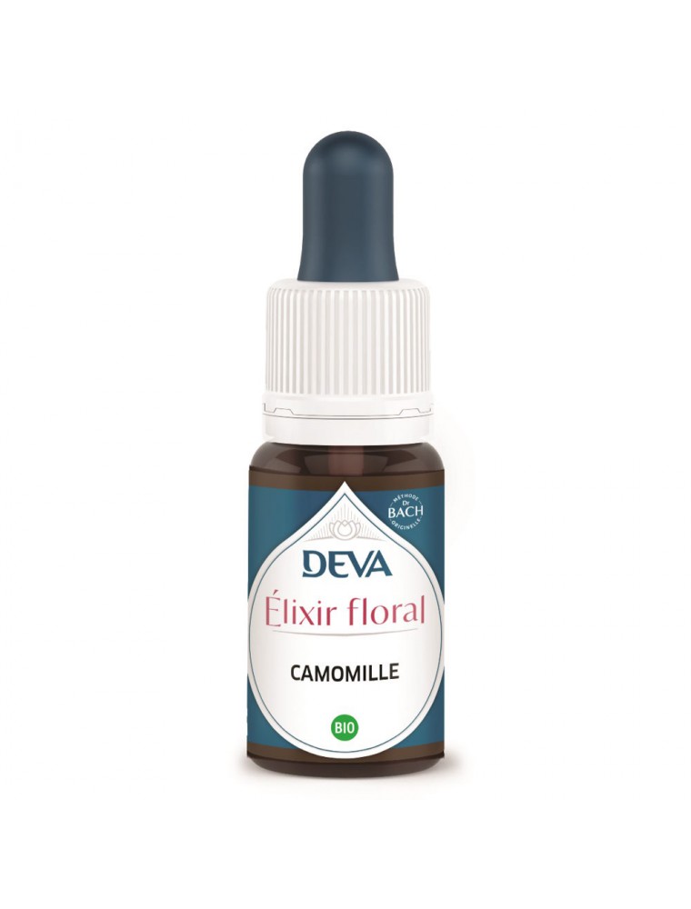 Camomille Bio - Relâchement, sérénité et tranquillité Elixir floral 10 ml - Deva