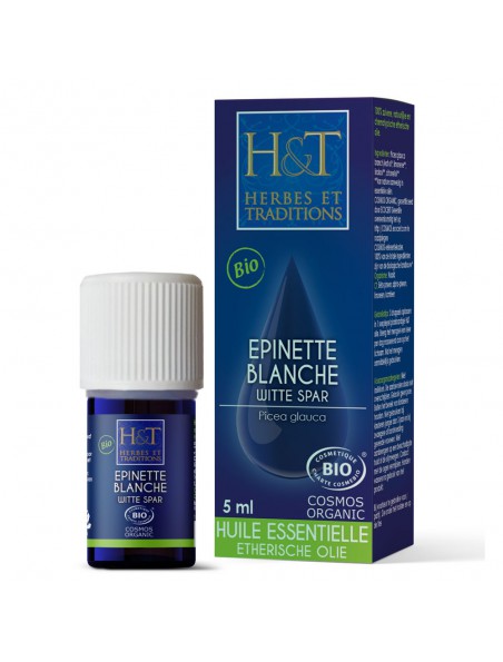 Image principale de Epinette Blanche Bio - Huile essentielle de Picea glauca 5 ml - Herbes et Traditions