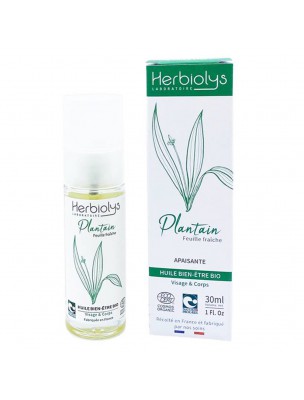 Image de Huile de Plantain Bio - Macération Démangeaisons 30 ml - Herbiolys depuis Huile de Géranium Bio 30 ml - Herbiolys