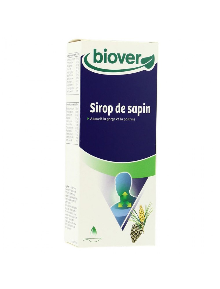 Image principale de la modale pour Sirop de Sapin Bio - Respiration 250 ml - Biover
