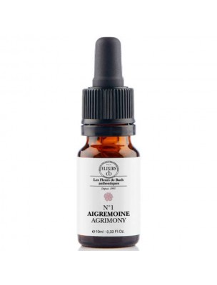 Image de Aigremoine (Agrimony) n°1 Bio - Expression et Estime de Soi Fleurs de Bach 10 ml - Elixirs and Co depuis Fleurs de Bach naturelles pour votre bien-être | Boutique en ligne