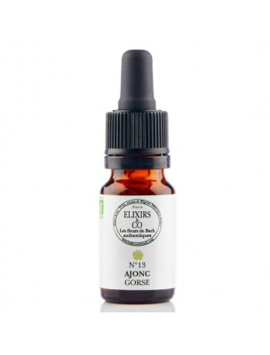 Image de Ajonc (Gorse) N°13 Bio - Confiance et Espoir Fleurs de Bach 10 ml - Elixirs and Co depuis 38 Fleurs de Bach unitaires - Commandez en ligne !