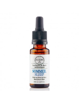 Image de Sommeil Bio - Elixir composé Bio aux Fleurs de Bach 20 ml - Elixirs and Co depuis Elixirs and Co - Eau de toilette stimulante Bio aux Fleurs de Bach