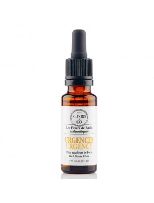 Image de Emergencies - Organic Compound Elixir with Flowers of Bach 20 ml - Elixirs and Co depuis Buy the products Elixirs and Co at the herbalist's shop Louis