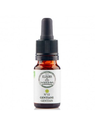 Image de Gentian N°12 Organic - Optimism and Courage Flowers of Bach 10 ml - Elixirs and Co depuis Buy the products Elixirs and Co at the herbalist's shop Louis