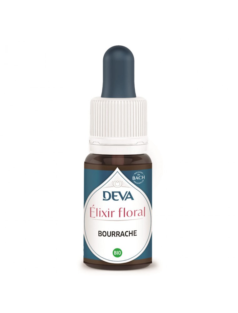 Bourrache Bio - Courage et Confiance Elixir floral 15 ml - Deva
