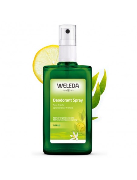 Image principale de Déodorant Citrus - Naturellement frais 100 ml - Weleda