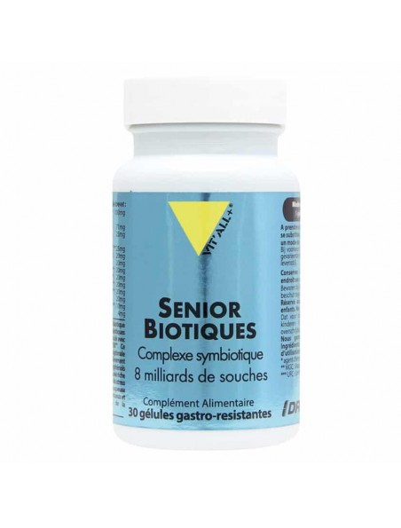 Image principale de Senior Biotiques 8 milliards - Digestion 30 gélules - Vit'all+