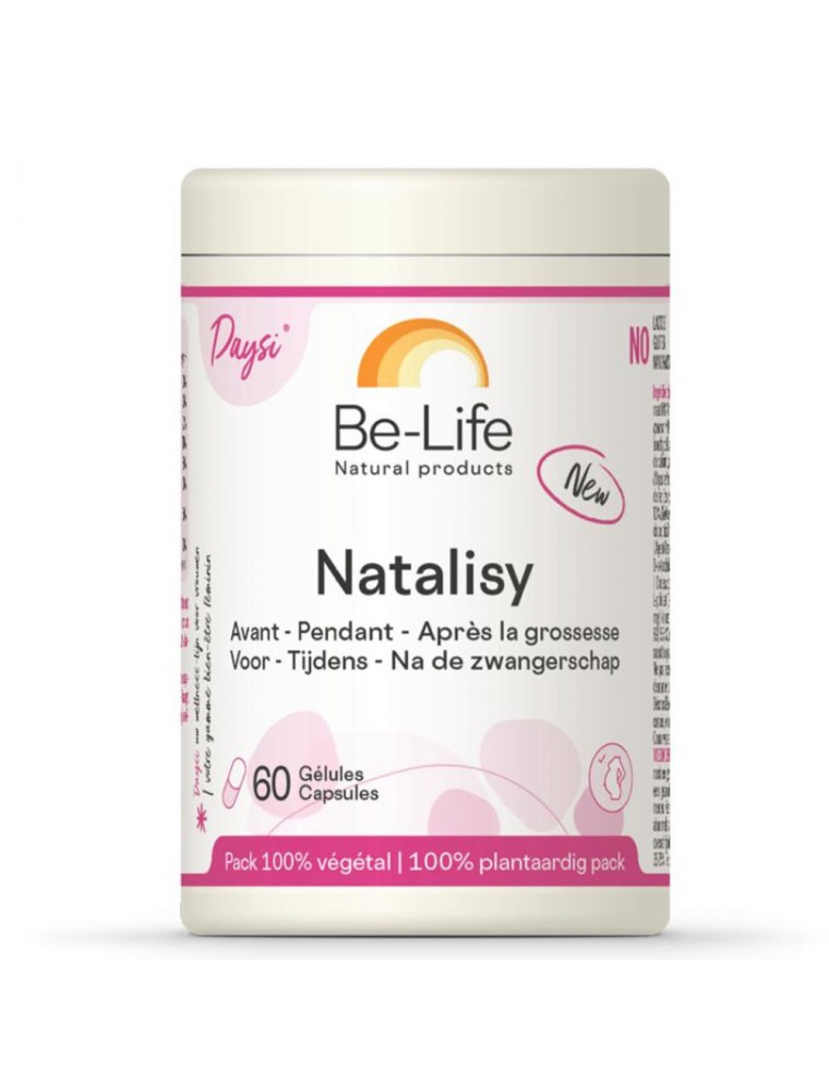 Image principale de la modale pour Natalisy - Grossesse 60 gélules - Be-Life