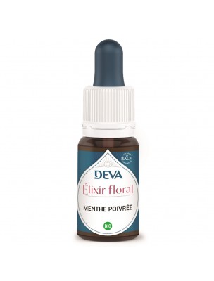 Image de Menthe Poivrée Bio - Attention et Vivacité d'Esprit Elixir floral 15 ml - Deva depuis Elixirs floraux unitaires de Deva - Remèdes naturels pour vos émotions (2)