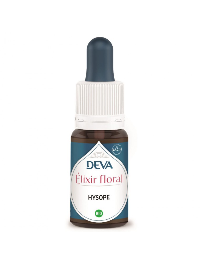 Image principale de la modale pour Hysope Bio - Repentir et Pardon Elixir floral 15 ml - Deva