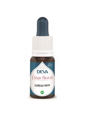 Image de Sureau Noir Bio - Régénération, purification et vitalité Elixir floral 15 ml - Deva depuis Résultats de recherche pour "Les Elixirs Flo"