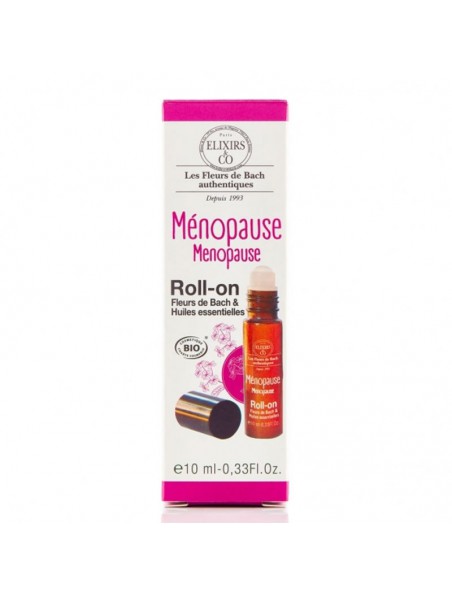 Image principale de Roll-on Ménopause Bio aux Fleurs de Bach 10 ml - Elixirs and Co