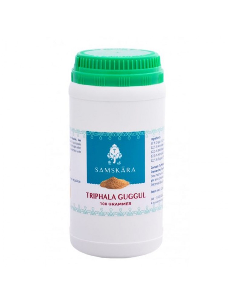 Image principale de la modale pour Triphala Guggul poudre - Digestion 100g - Samskara