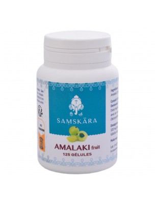 Image de Amalaki Fruit - Tonique 125 gélules - Samskara depuis Médecines douces traditionnelles apaisantes et stimulantes