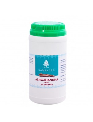 Image de Ashwagandha racine poudre - Stress 100g - Samskara depuis louis-herboristerie