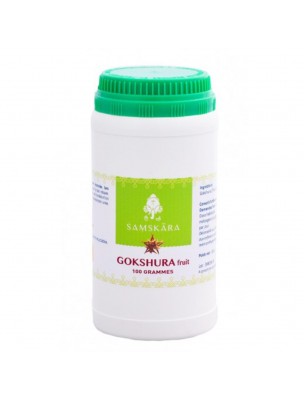 Image de Gokshura fruit poudre - Sexualité 100g - Samskara depuis Médecines du Monde : Produits Naturels et Traditionnels (2)