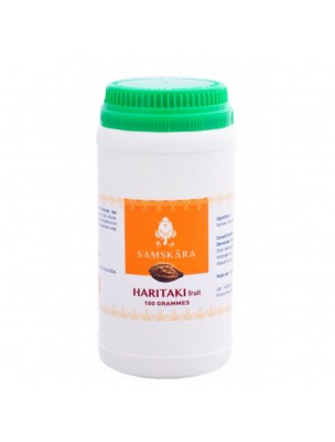 Image de Haritaki fruit poudre - Détox 100g - Samskara via Isabgol tegument - Digestion gélules - Samskara