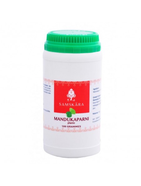Achetez Mandukaparni plante entière poudre - Peau et Circulation 100g - Samskara à l'herboristerie Louis Image principale de Mandukaparni plante entière poudre - Peau et Circulation 100g - Samskara