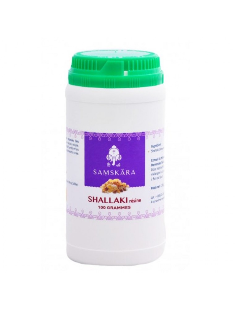 Image principale de la modale pour Shallaki résine poudre - Articulations 100g - Samskara
