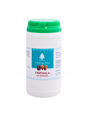 Image de Triphala poudre - Digestion 100g - Samskara depuis Achetez les produits Samskara à l'herboristerie Louis (3)