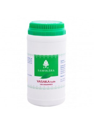 Image de Vasaka feuille poudre - Respiration 100g - Samskara depuis Résultats de recherche pour "Ayurvedic Orang"