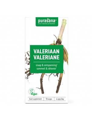 Image de Valériane - Sommeil 70 gélules - Purasana via Figuier bourgeon Bio - Herbalgem
