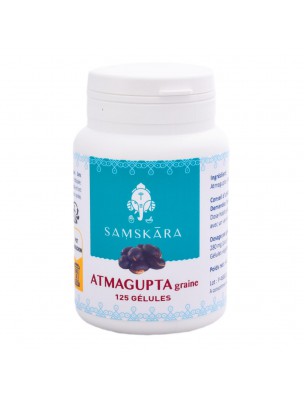 Image de Atmagupta graine - Stress 125 gélules - Samskara depuis Poudres ayurvédiques tonifiantes pour le corps et l'esprit