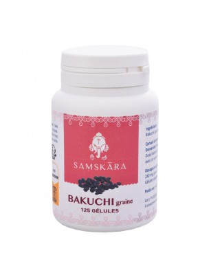 Image de Bakuchi graine - Peau et Cheveux 125 gélules - Samskara depuis Médecines du Monde : Produits Naturels et Traditionnels