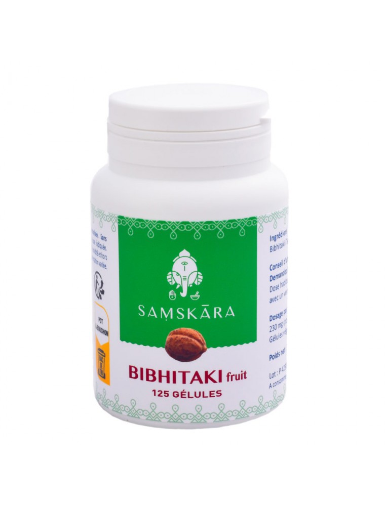 Image principale de la modale pour Bibhitaki fruit - Détox 125 gélules - Samskara