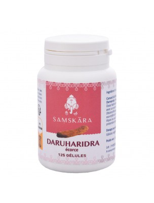 Image de Daruharidra écorce - Peau et Digestion 125 gélules - Samskara depuis Médecines du Monde : Produits Naturels et Traditionnels