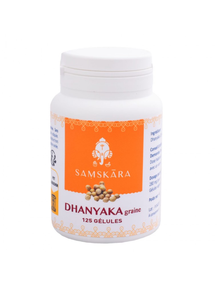 Image principale de la modale pour Dhanyaka semence - Digestion 125 gélules - Samskara