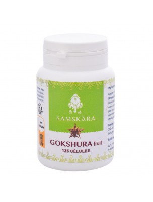 Image de Gokshura fruit - Sexualité 125 gélules - Samskara depuis Achetez les produits Samskara à l'herboristerie Louis