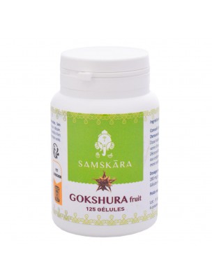 Image de Gokshura fruit - Sexualité 125 gélules - Samskara depuis Commandez les produits Samskara à l'herboristerie Louis