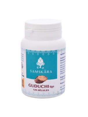 Image de Guduchi tige - Défenses naturelles 125 gélules - Samskara depuis Achetez les produits Samskara à l'herboristerie Louis (2)