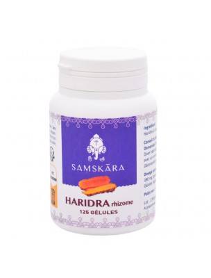 Image de Haridra rhizome - Articulations 125 gélules - Samskara depuis Achetez les produits Samskara à l'herboristerie Louis