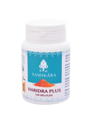 Image de Haridra Plus - Articulations 125 gélules - Samskara depuis Achetez les produits Samskara à l'herboristerie Louis