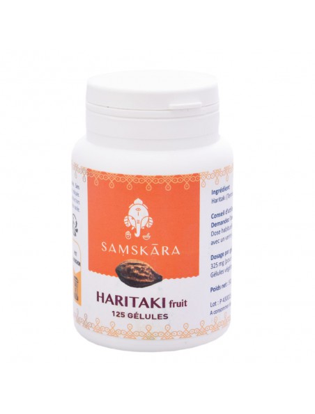 Haritaki fruit - Détox 125 gélules - Samskara