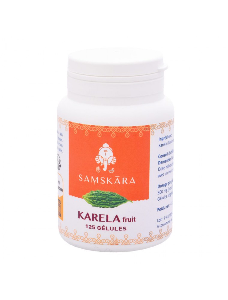 Image principale de la modale pour Karela fruit - Glycémie normale 125 gélules - Samskara