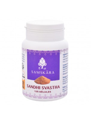 Image de Sandhi Svastha - Articulations 125 gélules - Samskara depuis Commandez les produits Samskara à l'herboristerie Louis