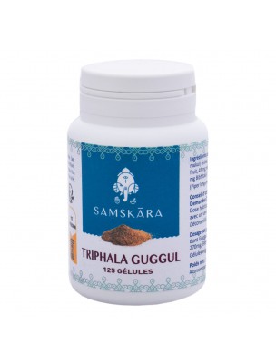 Image de Triphala Guggul - Digestion 125 gélules - Samskara depuis Commandez les produits Samskara à l'herboristerie Louis