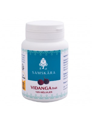 Image 63528 supplémentaire pour Vidanga fruit - Défenses naturelles 125 gélules - Samskara