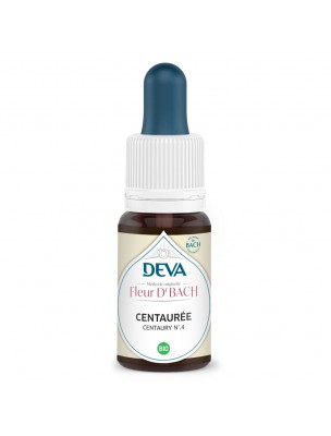 Image de Centaury Bio - Willpower and Strength of character Floral Elixir of Bach 15 ml - Deva depuis Order the products Deva at the herbalist's shop Louis