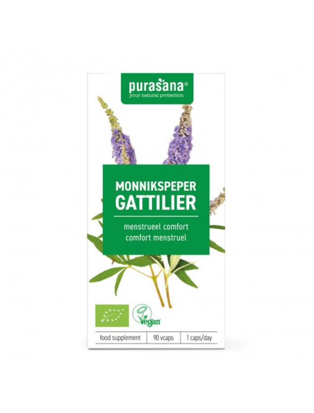 Image principale de Gattilier Bio - Troubles féminins 90 capsules - Purasana