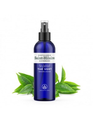 Image de Green Tea Bio - Floral Water 200 ml - De Saint-Hilaire depuis Organic hydrolats or floral waters with multiple active ingredients