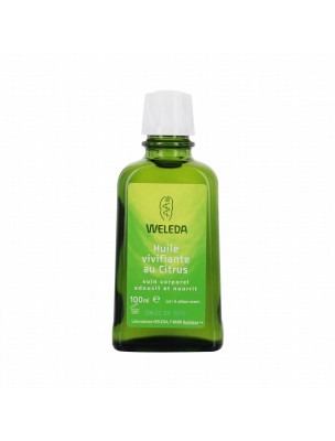 Image de Huile vivifiante au Citrus - Adoucit et rafraîchit la peau 100 ml - Weleda via Acheter Menthe poivrée Bio - Hydrolat (eau florale) 200 ml -